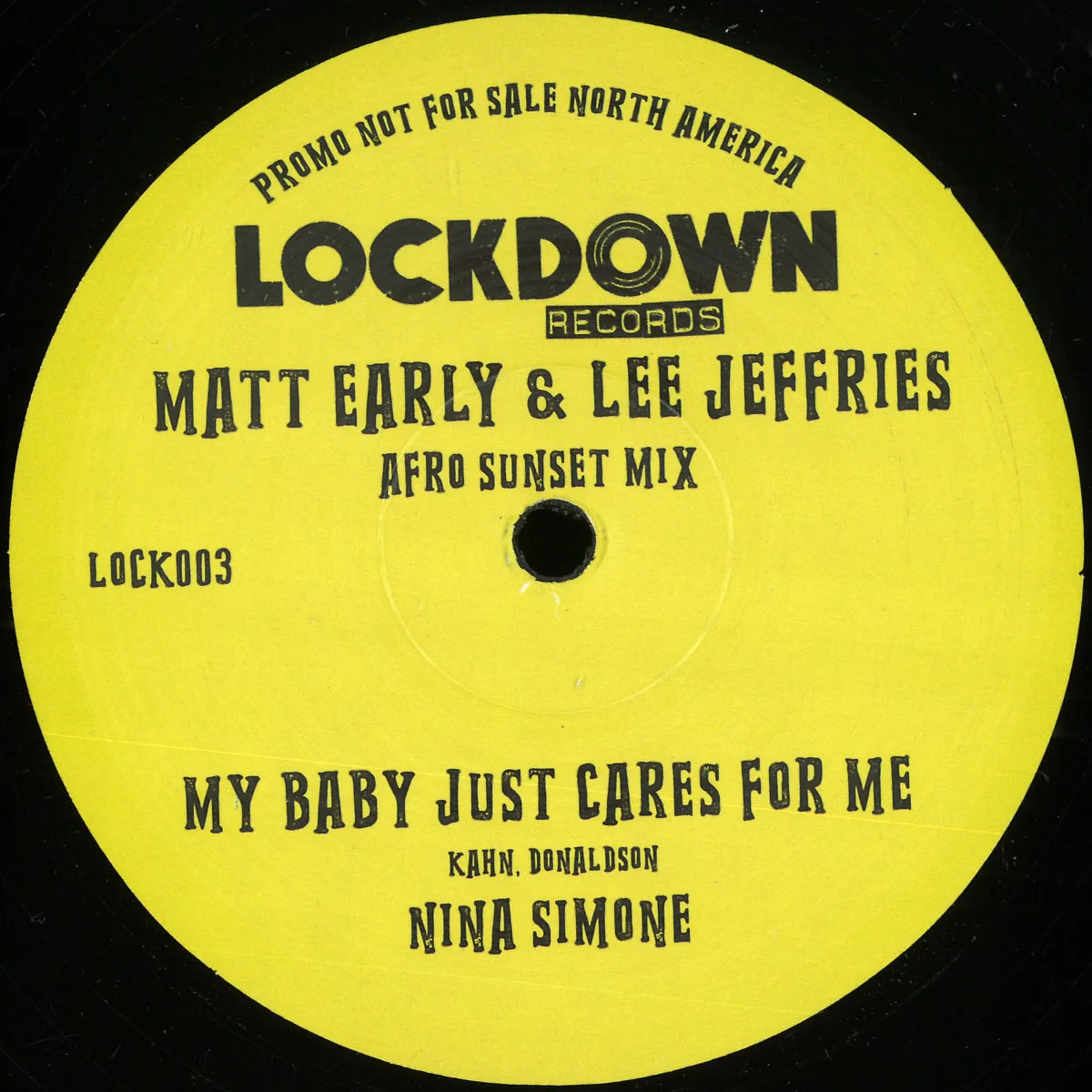 Front cover — Nina Simone — My Baby Just Cares For Me