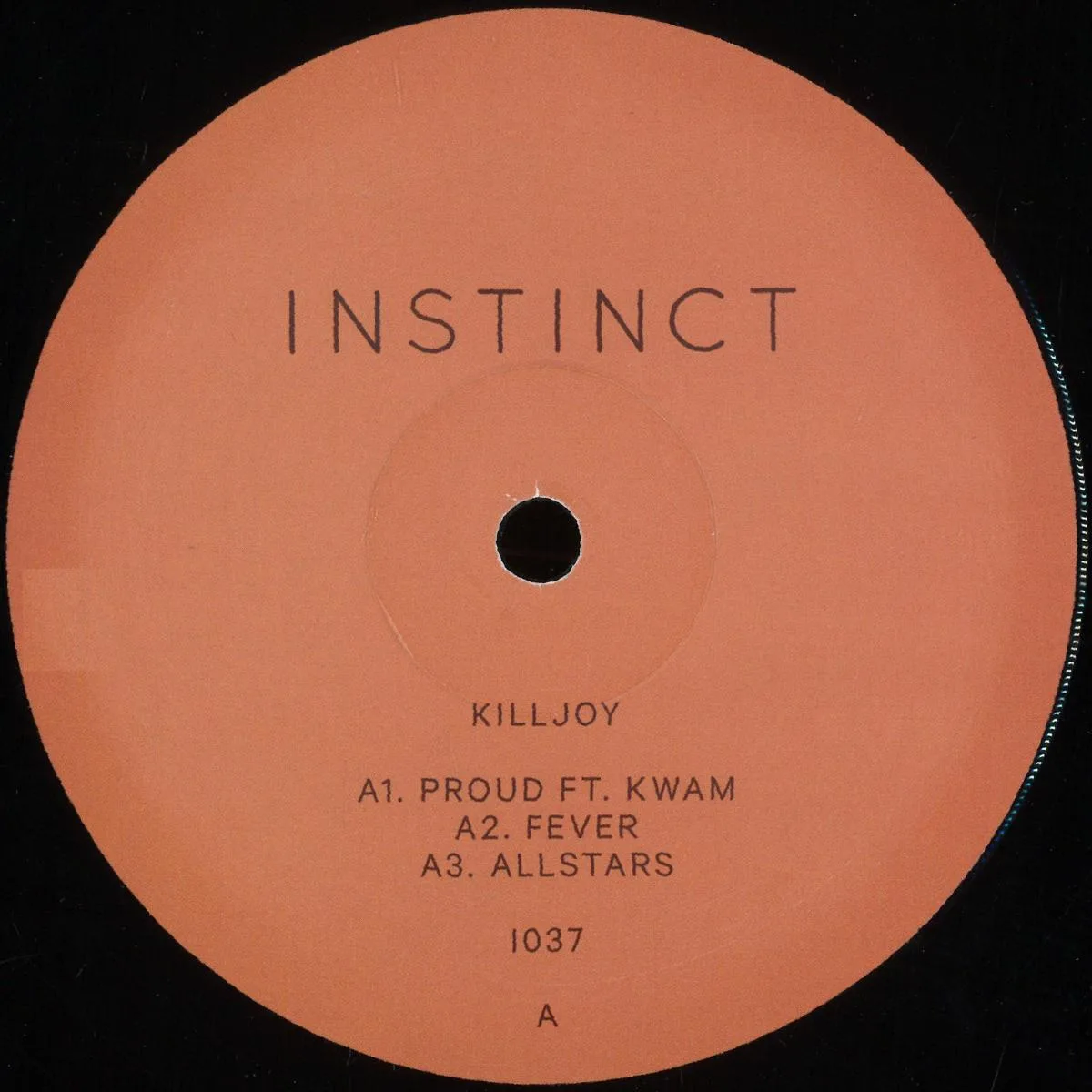 Лицевая сторона обложки — KILLJOY — INSTINCT 37