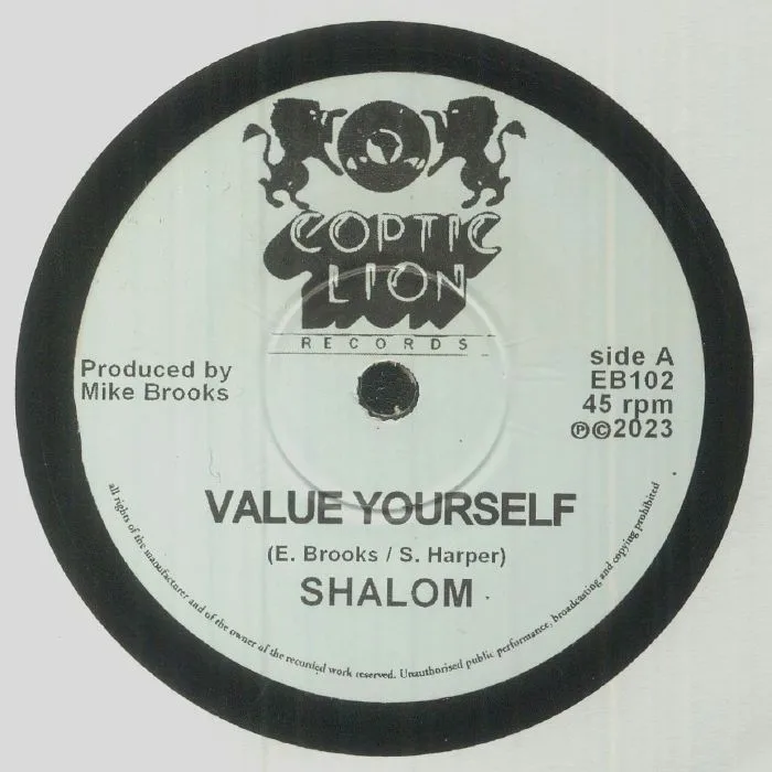 SHALOM — Value Yourself