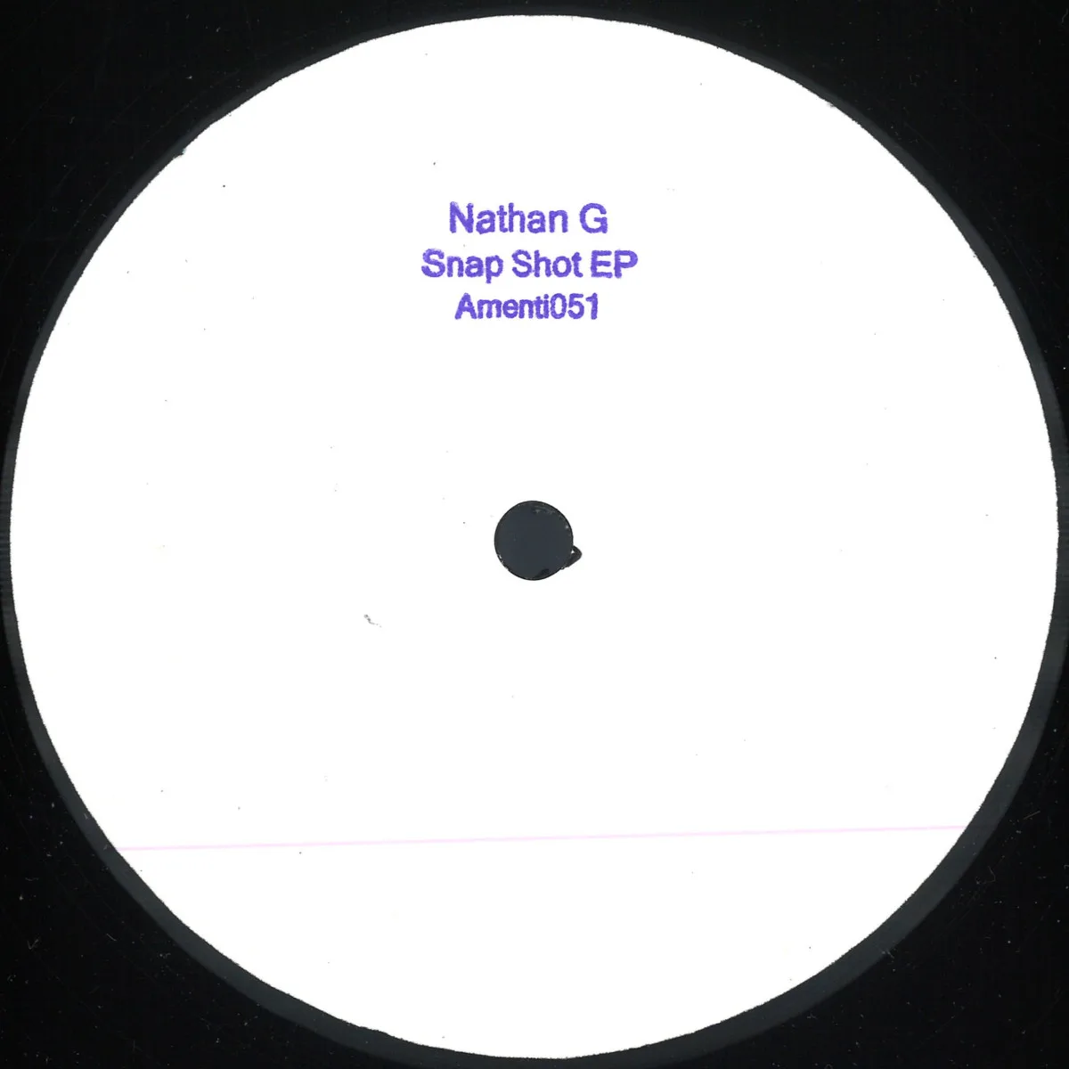 Front cover — Nathan G — Snap Shot Ep
