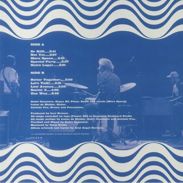 Back cover — BEAT BRONCO ORGAN TRIO — Another Shape Of Essential Sounds