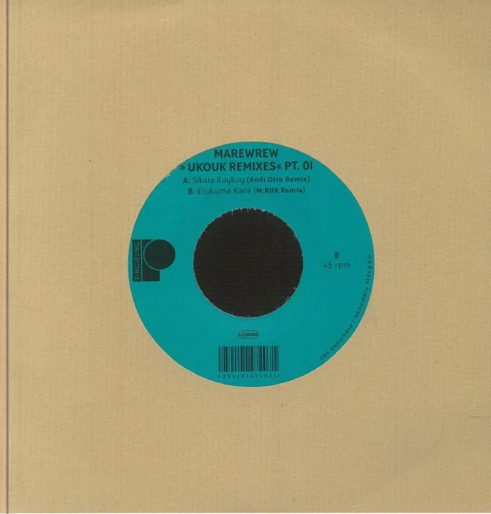 Back cover — MAREWREW — Ukouk Remixes Pt 1