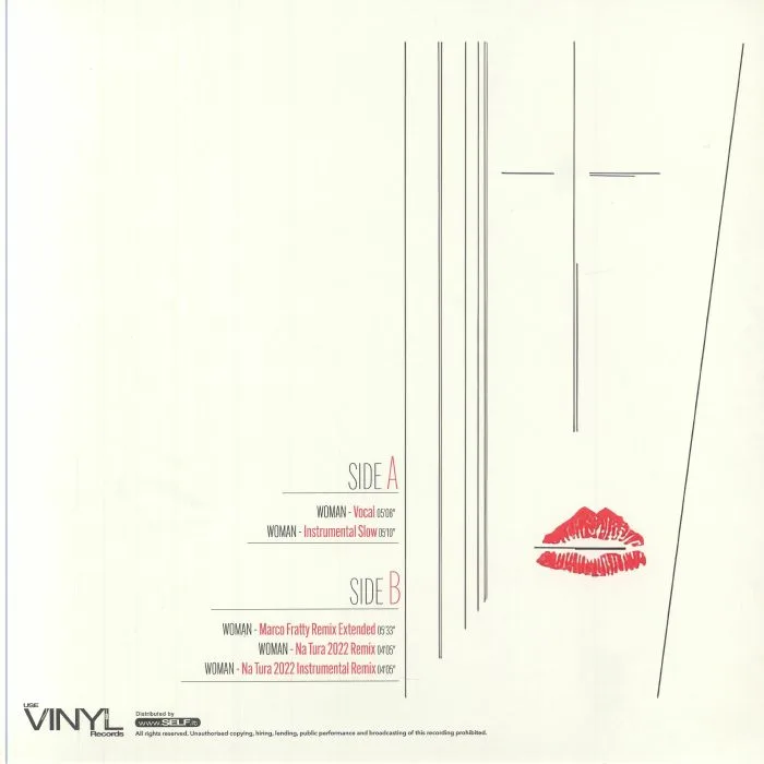 Back cover — MIRAGE — Woman