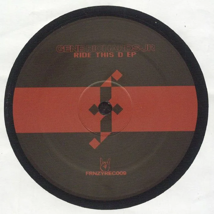 Back cover — Gene Jr RICHARDS — Ride This D EP