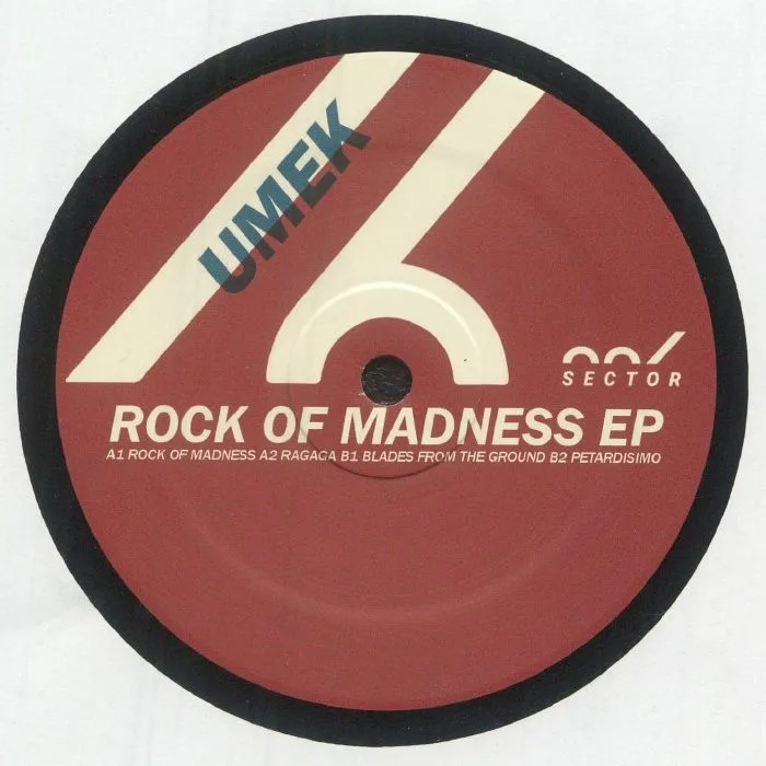 Back cover — UMEK — The Rock Of Madness EP