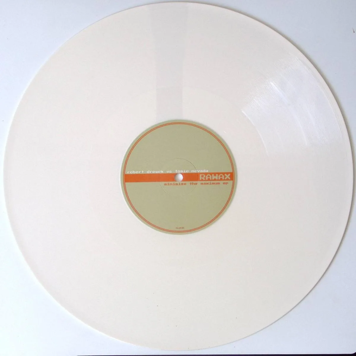 Front cover — Robert Drewek vs Tomie Nevada — Minimize The Maximum EP