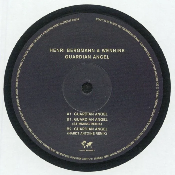 Back cover — Henri BERGMANN / WENNINK — Guardian Angel