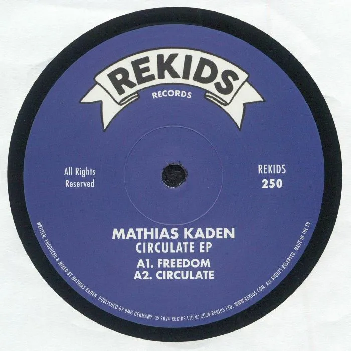 Front cover — Mathias KADEN — Circulate EP