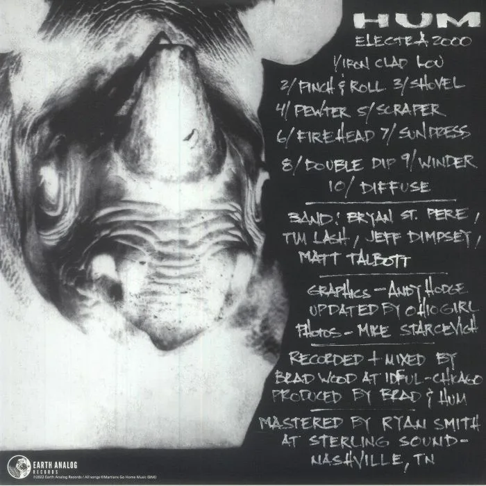 Back cover — HUM — Electra 2000 (reissue)