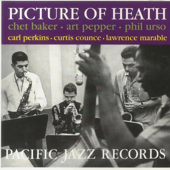 Front cover — CHET BAKER / ART PEPPER / PHIL URSO — Picture Of Heath
