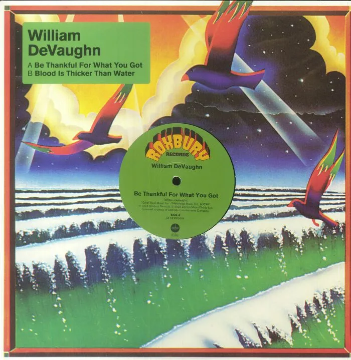 William DEVAUGHN — Be Thankful For What You Got