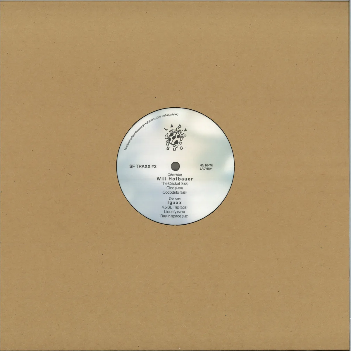 Back cover — Will Hofbauer/Igaxx — SF TRAXX #2