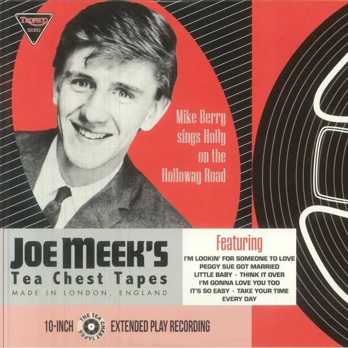 Front cover — Mike BERRY — Mike Berry Sings Holly On The Holloway Road: Joe Meek's Tea Chest Tapes