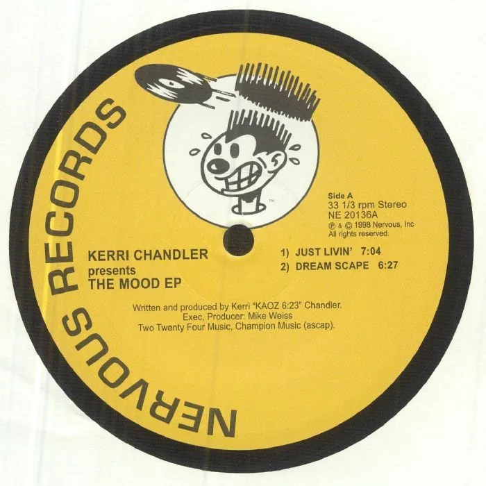 Лицевая сторона обложки — Kerri CHANDLER — The Mood EP (remastered)