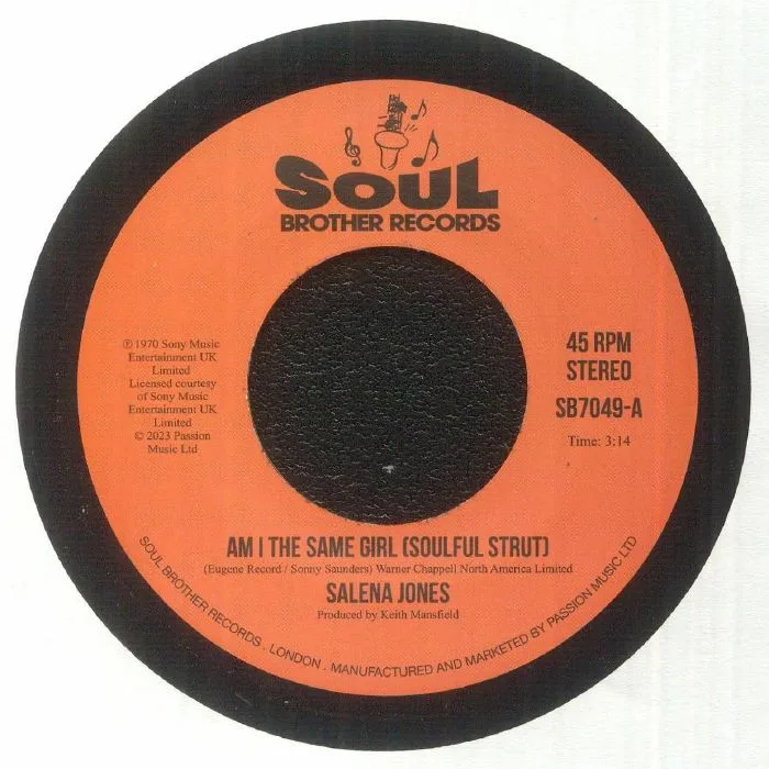 Salena JONES — Am I The Same Girl (Soulful Strut)
