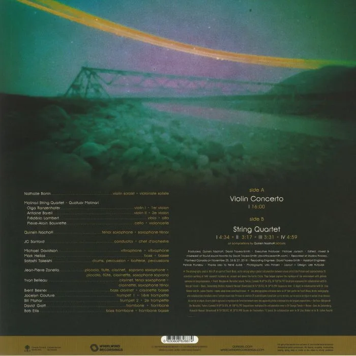 Back cover — Quinsin NACHOFF — Pivotal Arc