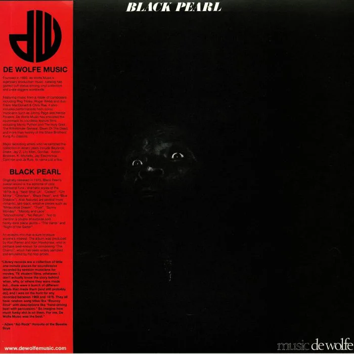 Alan PARKER / ALAN HAWKSHAW — Black Pearl (reissue)