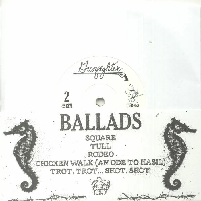 Back cover — GUNFIGHTER — Ballads