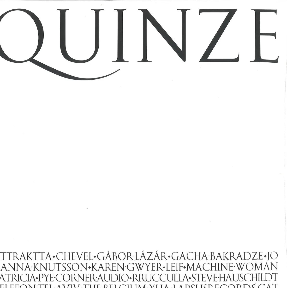 Various — Quinze