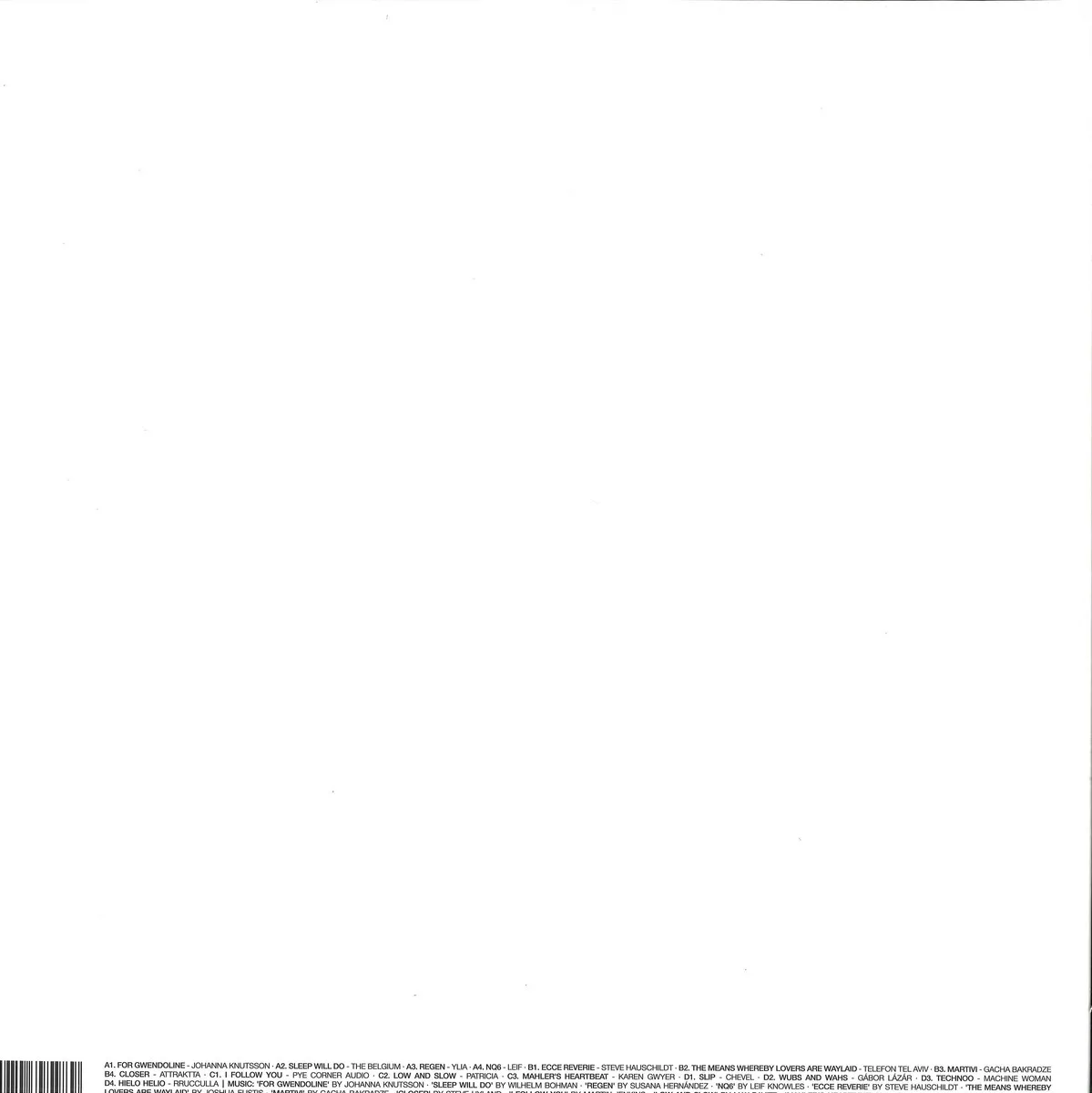 Обратная сторона обложки — Various — Quinze