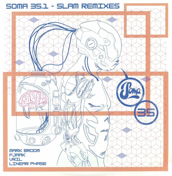 Лицевая сторона обложки — SLAM — Soma 35 1: Slam Remixes
