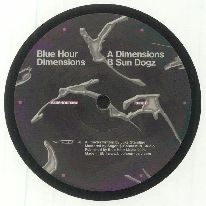 Обратная сторона обложки — BLUE HOUR — Dimensions
