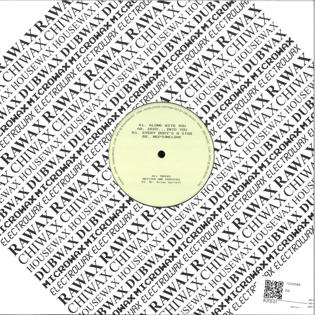 Back cover — Javonntte — Dirty Digital Experience EP