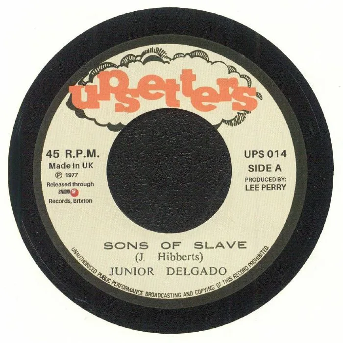 JUNIOR DELGADO / THE UPSETTER — Sons Of Slaves (reissue)