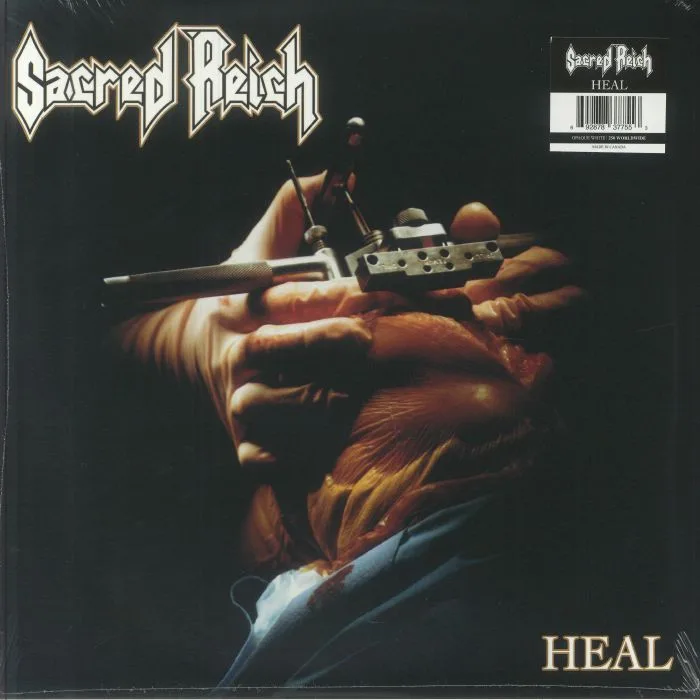 Лицевая сторона обложки — SACRED REICH — Heal (reissue)