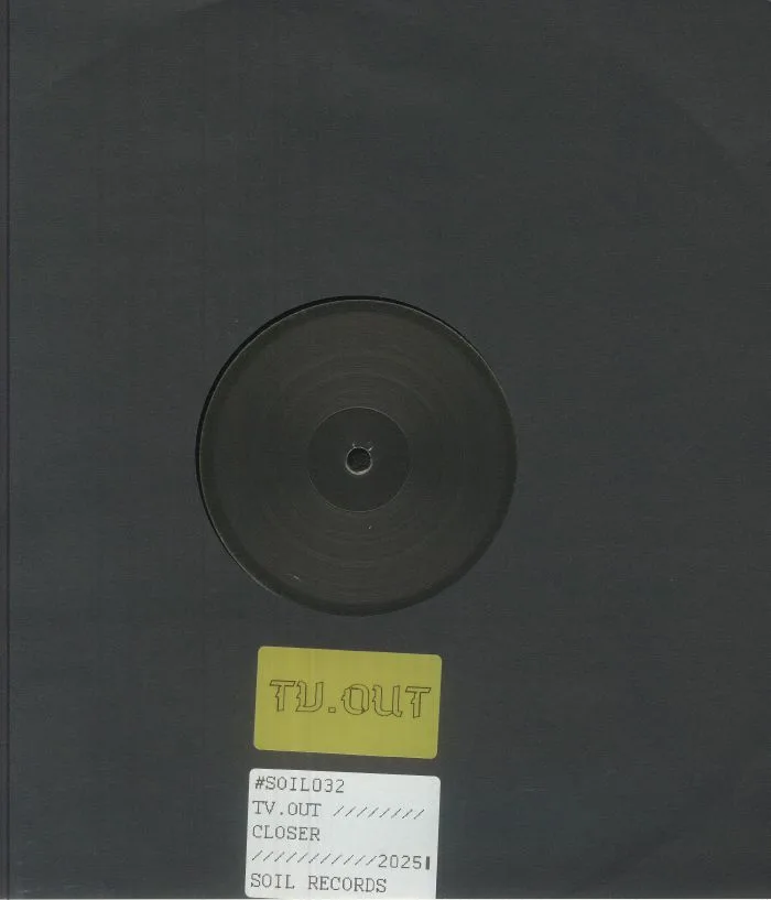 Лицевая сторона обложки — TV OUT — Closer EP