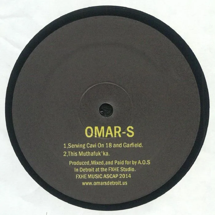 Back cover — OMAR S — Annoying Mumbling Alkaholik