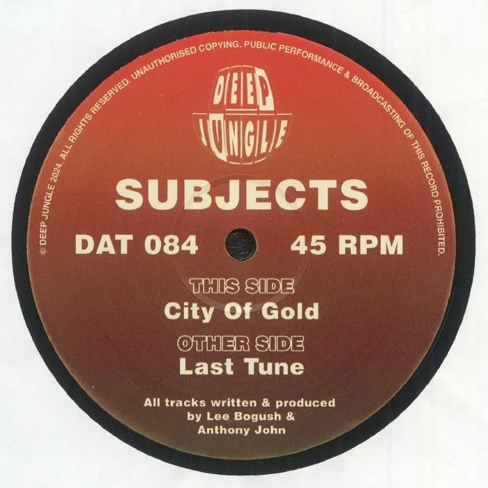 Лицевая сторона обложки — SUBJECTS — Last Tune