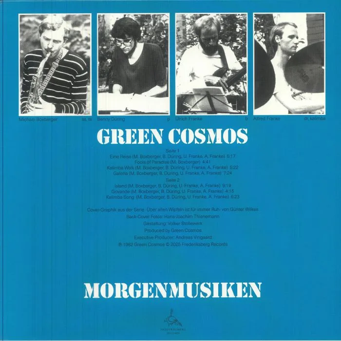 Back cover — GREEN COSMOS — Morgenmusiken
