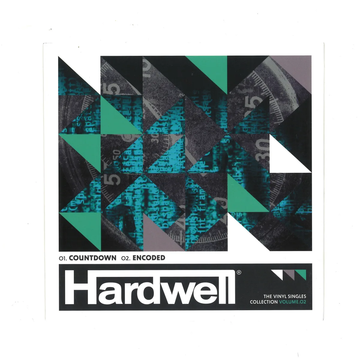 Back cover — Hardwell — VOL. 2: COUNTDOWN / ENCODED