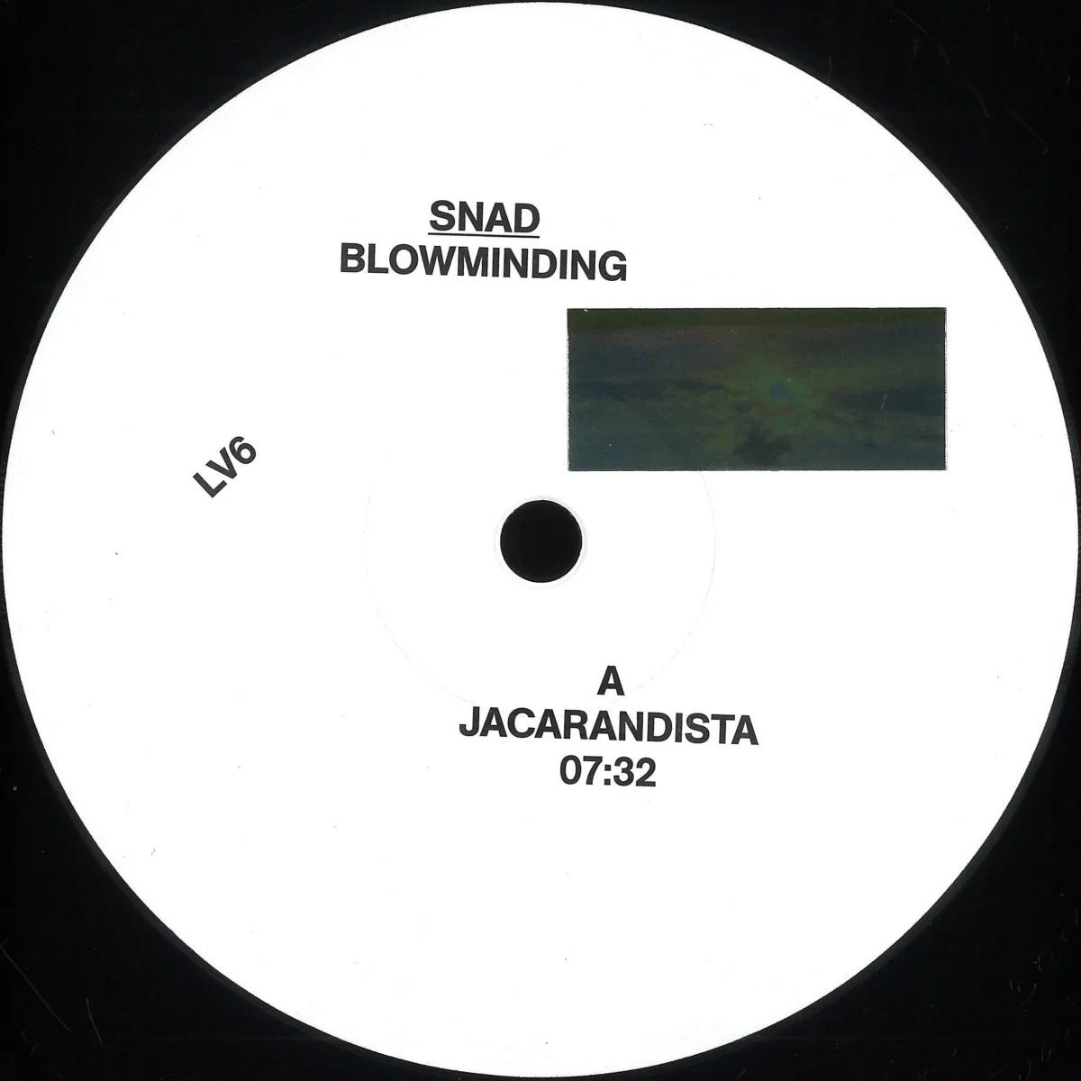 Лицевая сторона обложки — Snad — Blowminding