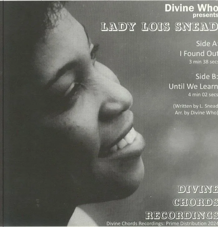 Back cover — LADY LOIS SNEAD — I Found Out