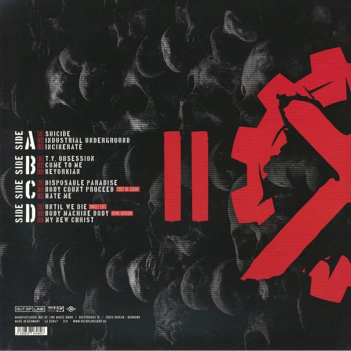 Обратная сторона обложки — SUICIDE COMMANDO — Collective Suicide Vol 1