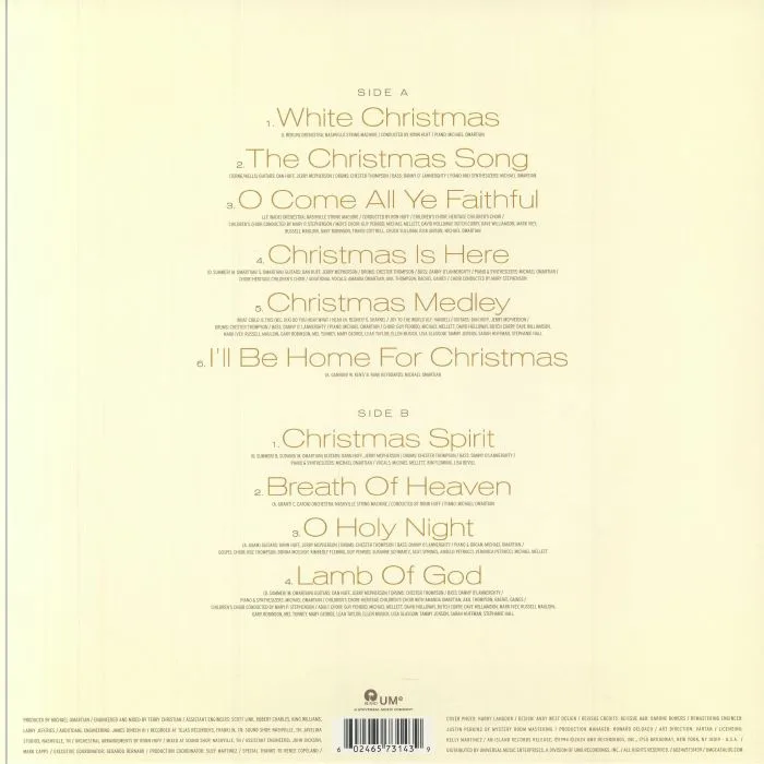Обратная сторона обложки — Donna SUMMER — Christmas Spirit (reissue)