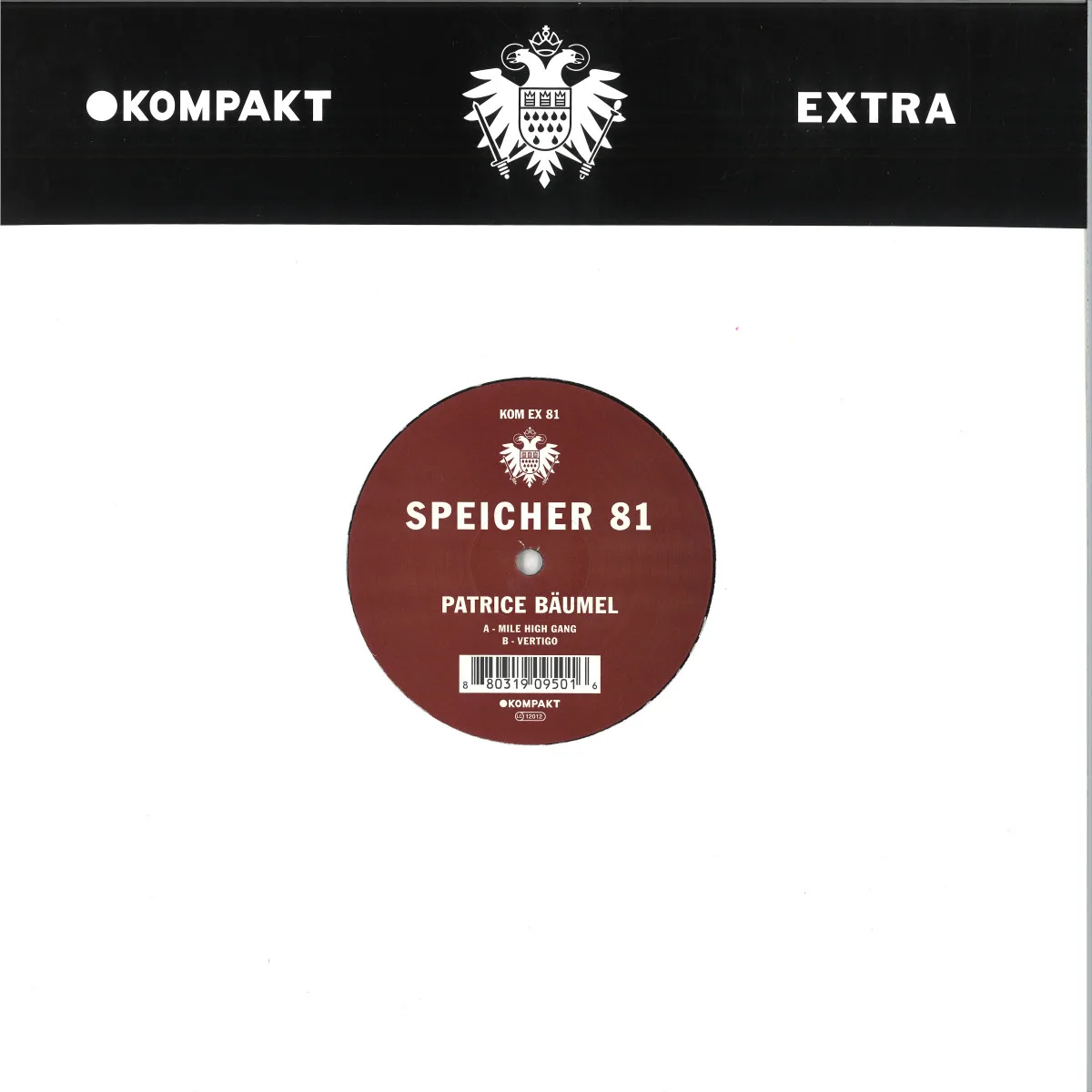 Front cover — Patrice Bäumel — Speicher 81