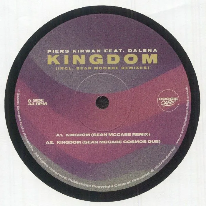 Front cover — Piers KIRWAN feat DALENA — Kingdom (Sean McCabe remixes)