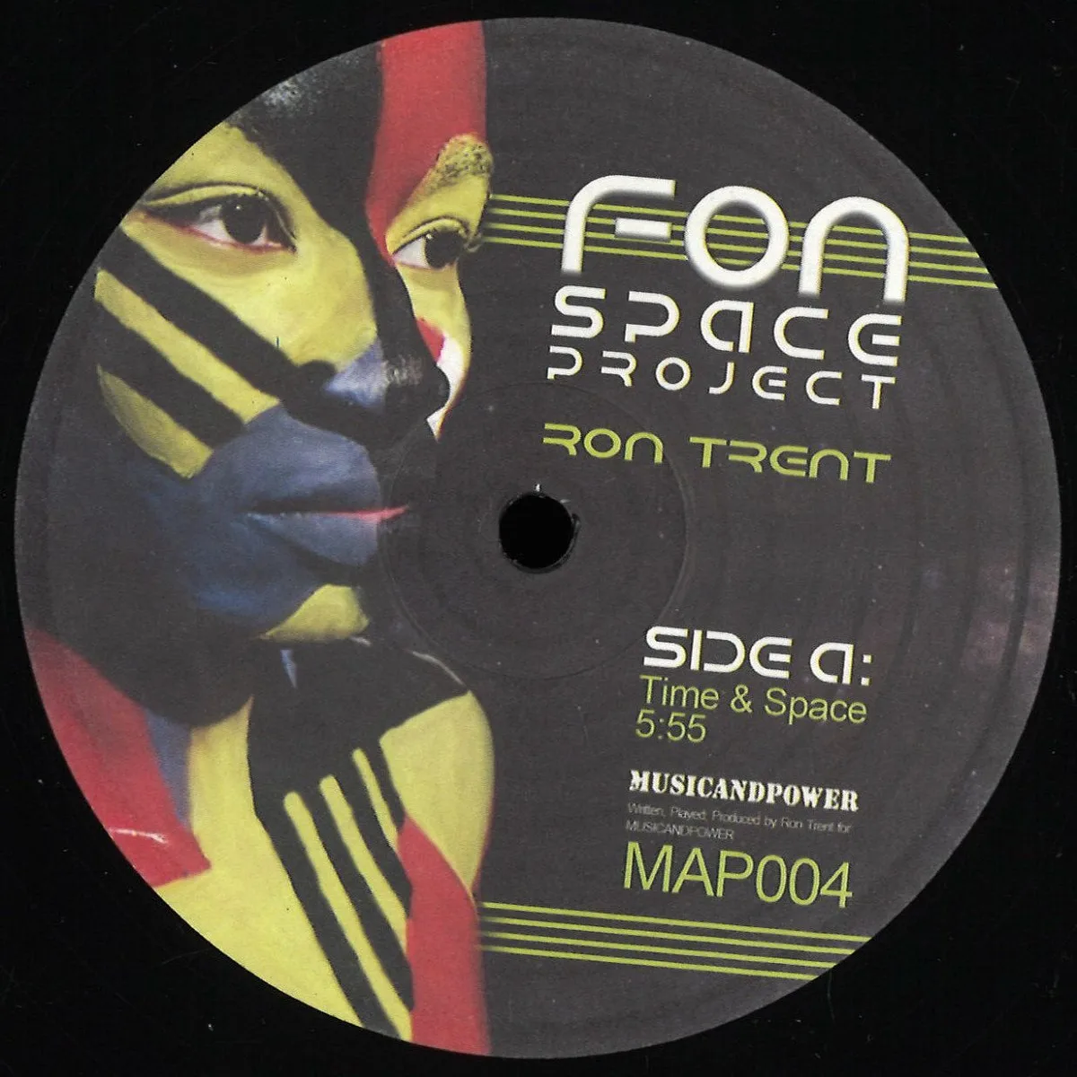 Front cover — Ron Trent — Fon Space Project