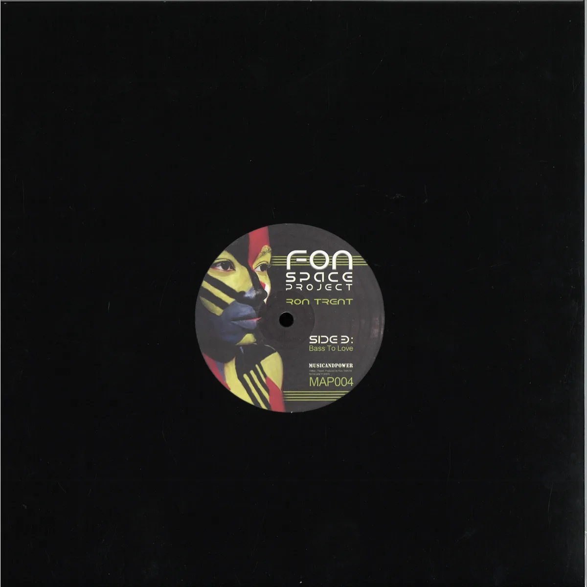 Back cover — Ron Trent — Fon Space Project