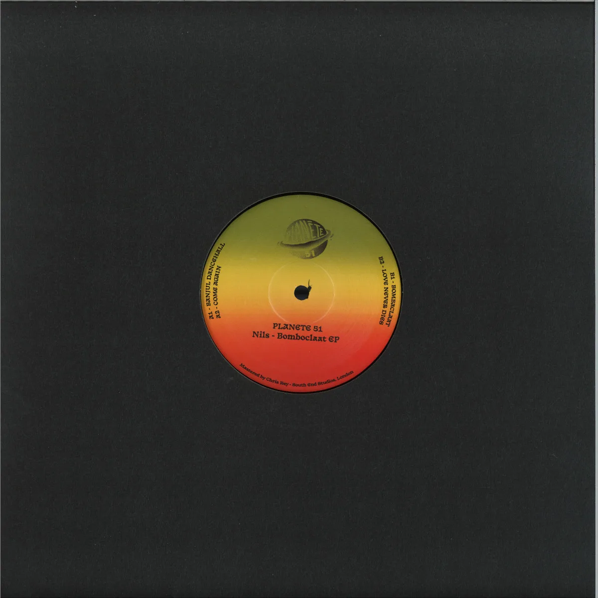 Back cover — Nils — Bomboclaat EP