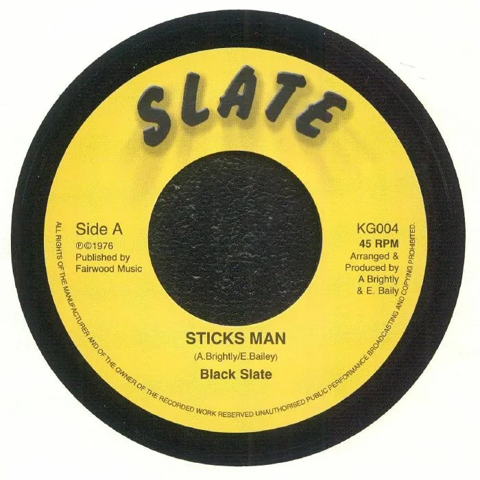 BLACK SLATE — Sticks Man