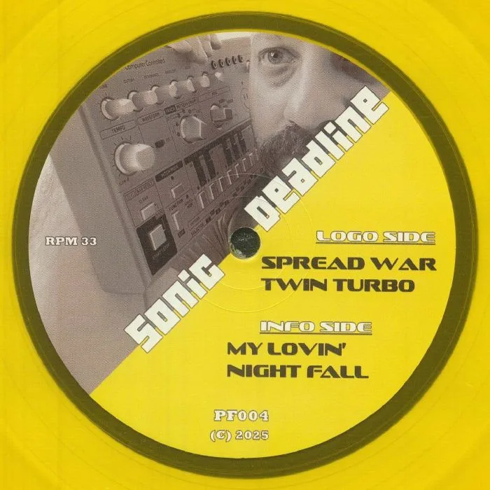 Back cover — SONIC DEADLINE — Spread War EP