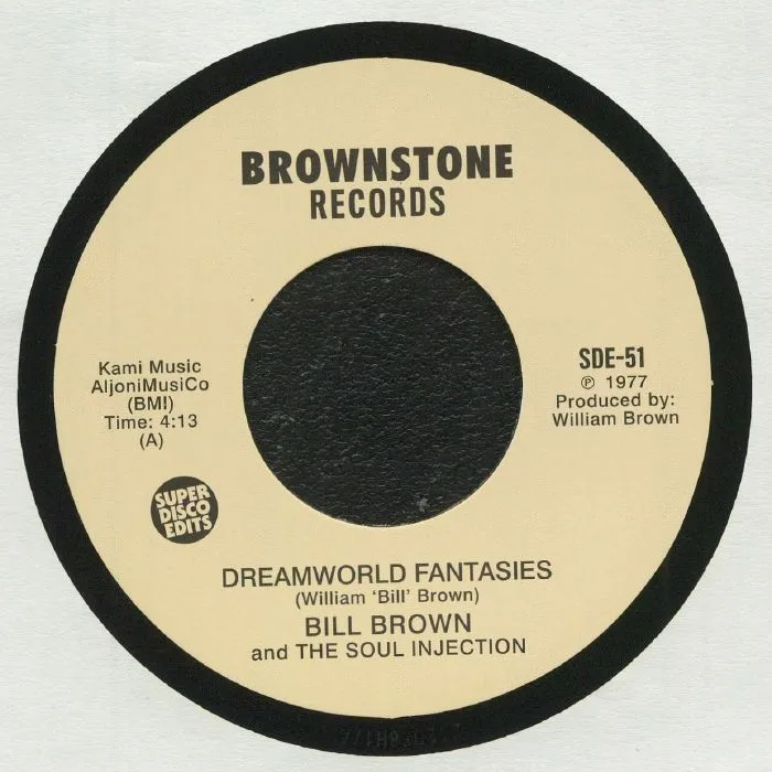 Front cover — Bill BROWN / THE SOUL INJECTION — Dreamworld Fantasies