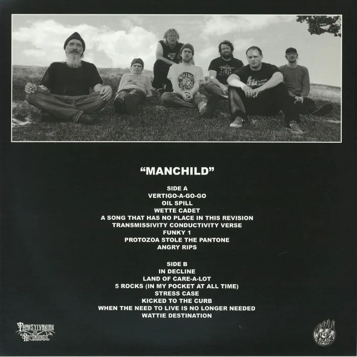 Обратная сторона обложки — BASTARD COLLECTIVE — Manchild