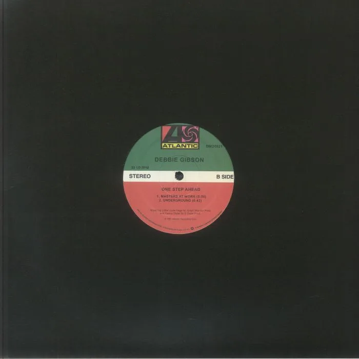 Back cover — Debbie GIBSON — One Step Ahead