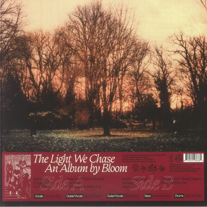 Обратная сторона обложки — BLOOM — The Light We Chase