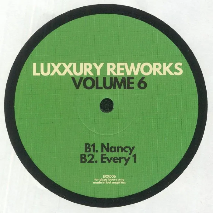 Обратная сторона обложки — LUXXURY — Reworks Volume 6